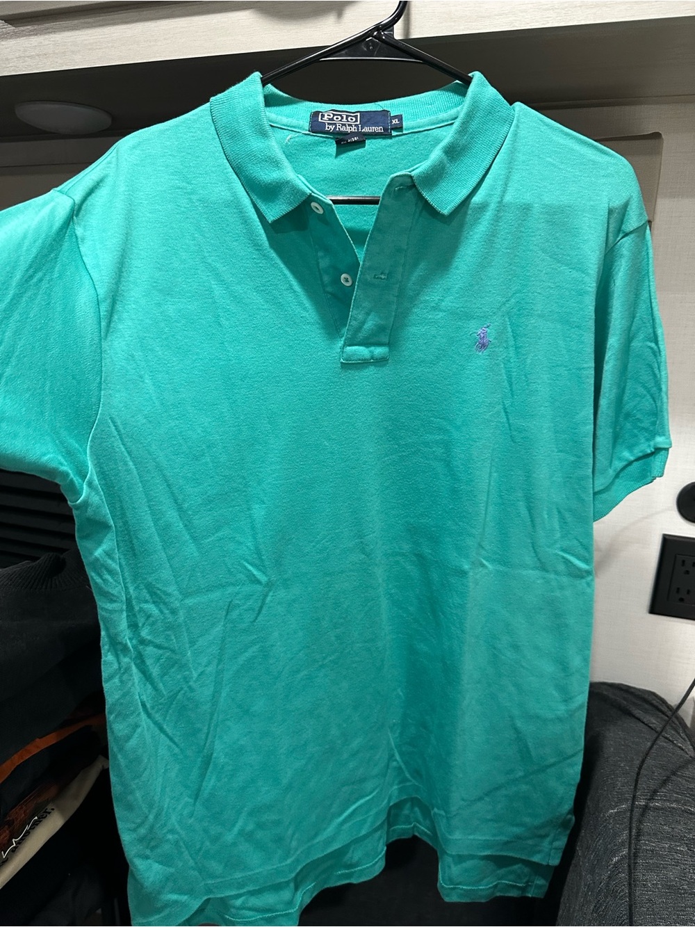 Polo by Ralph Lauren Teal Green Short-Sleeve Polo Shirt size XL
